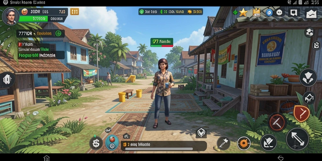 Tampak gameplay <strong>777IDR</strong> yang mendidik dan interaktif dalam simulasi keuangan.