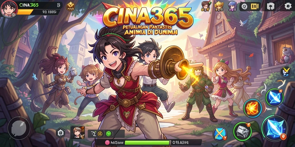 Tampilan gameplay yang menakjubkan dalam dunia Anime CINA365.