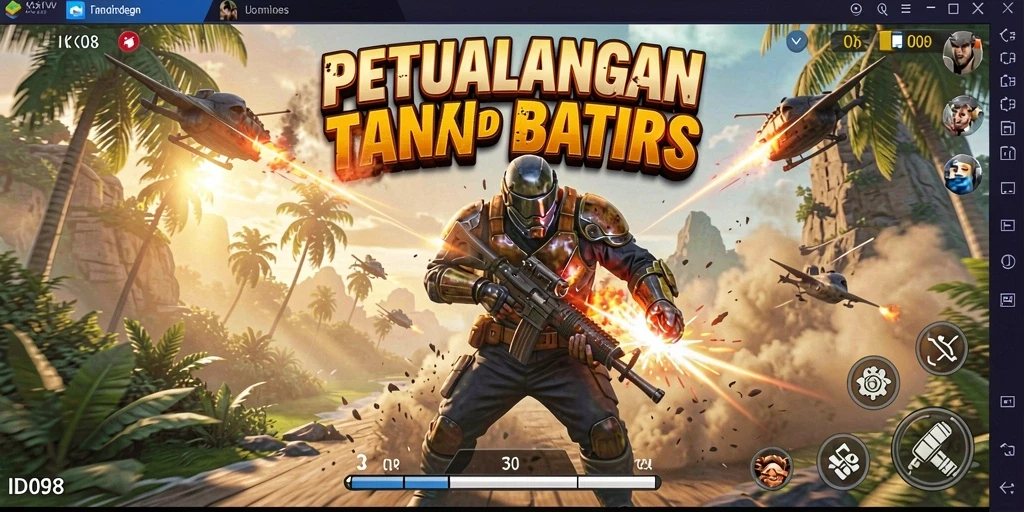 Gameplay mendebarkan dalam aksi luar biasa di ID098.