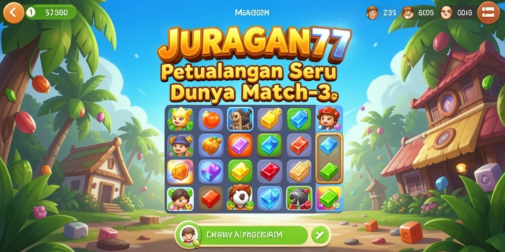Tampilan menyeramkan dari gameplay seru JURAGAN77 yang penuh warna.