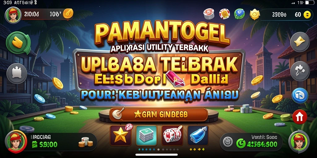 Screenshot PAMANTOGEL menampilkan antarmuka yang intuitif dan fitur-fitur canggih yang mudah digunakan.