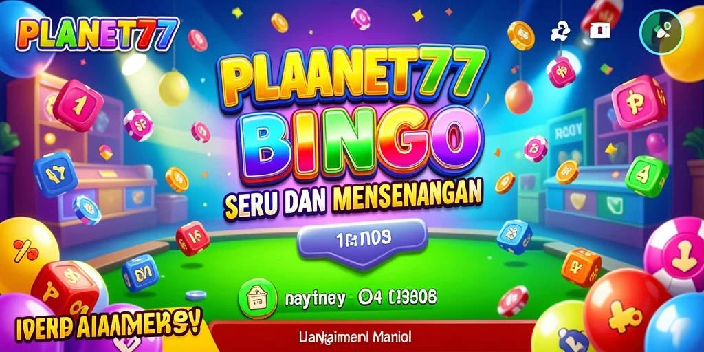 Screenshot gameplay PLANET77 yang menampilkan aksi Bingo yang seru.