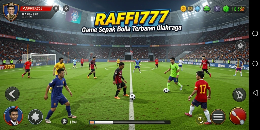 Tampilan gameplay RAFFI777 yang menegangkan dan mengasyikkan.