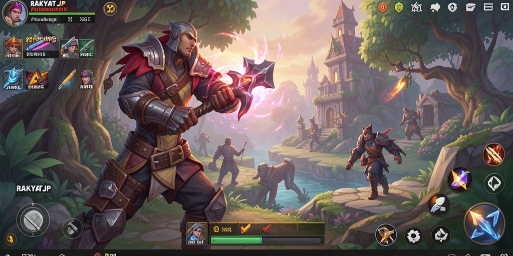 Gameplay seru dan mendebarkan di dunia RAKYATJP.