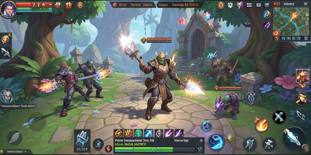 Tampilan gameplay menakjubkan dari RR33 dengan aksi seru.
