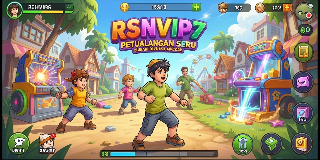 Tampilan gameplay RSNVIP7 yang seru dan menantang.