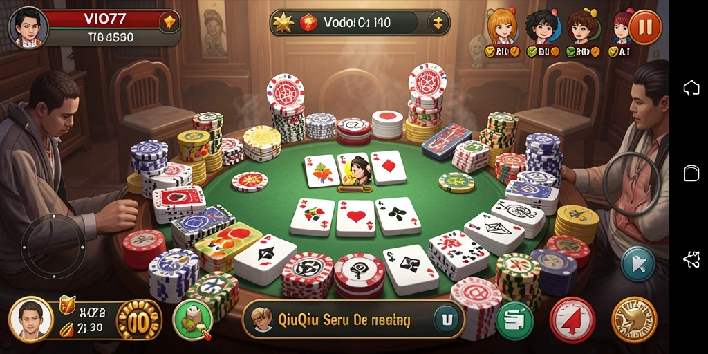 Tampilan gameplay seru dalam VIO77 dengan efek visual menarik.
